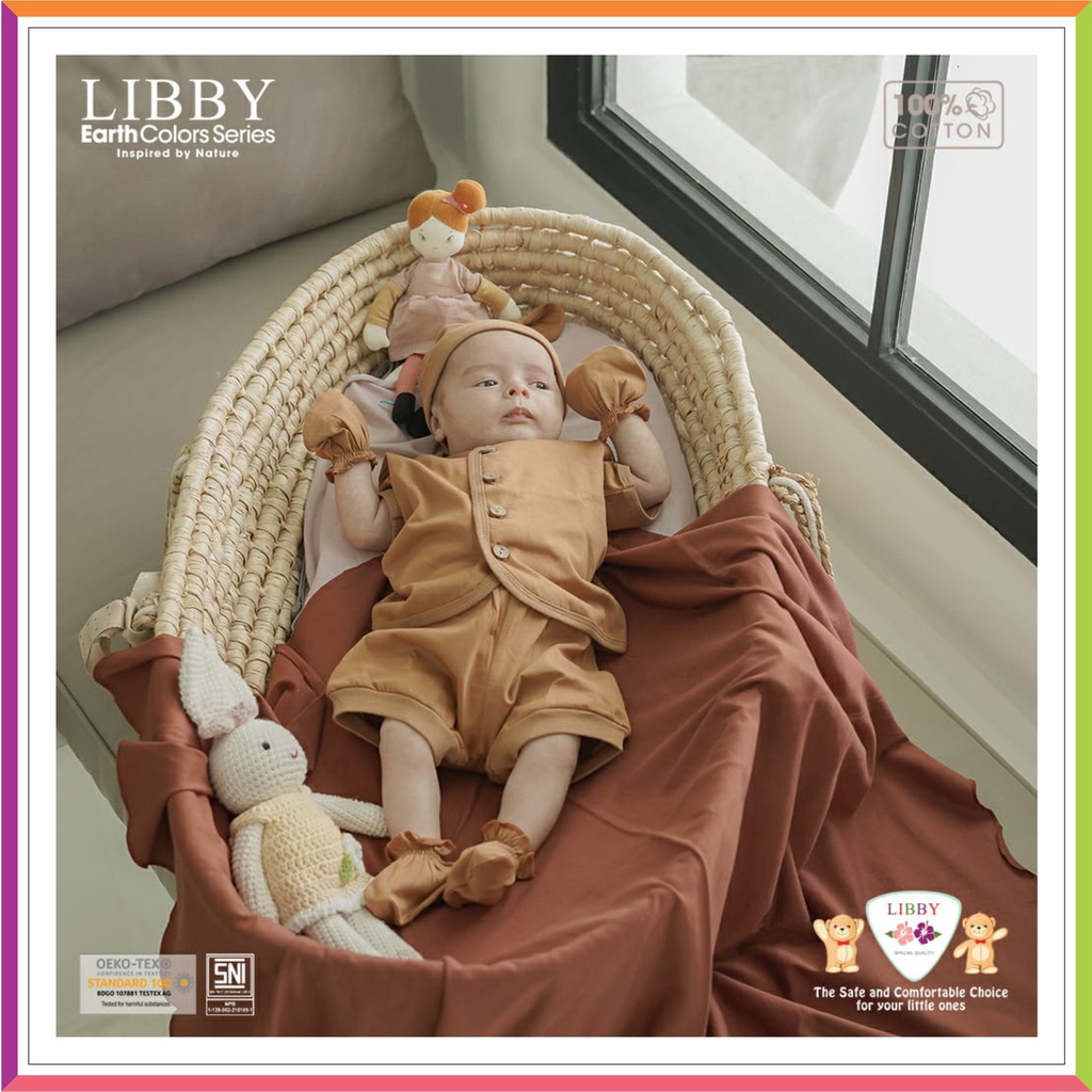 ❤ Fashionbabies ❤ [ TERBARU ] LIBBY COMFY SET SERIES 2 | SETELAN KANCING PENDEK