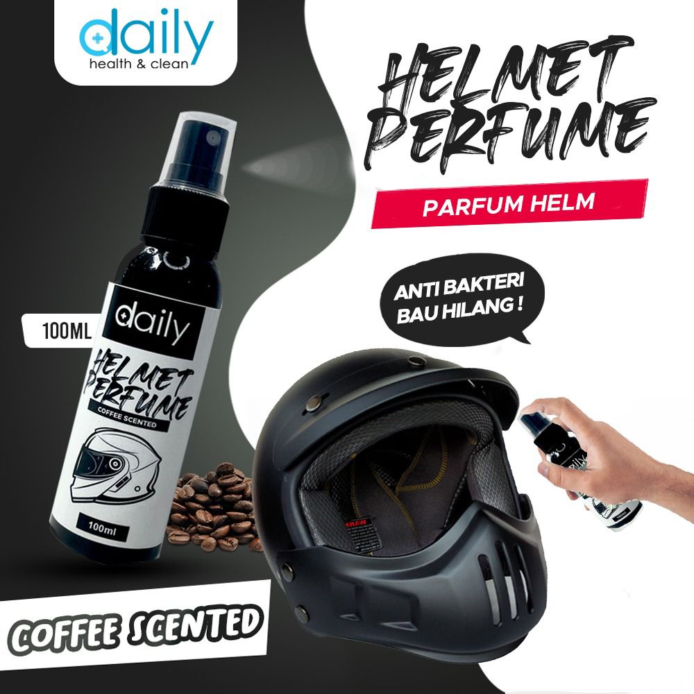 Parfum Helm Penghilang Bau Helm Daily Helmet Perfume Hilangkan Bau Helm Antibacterial