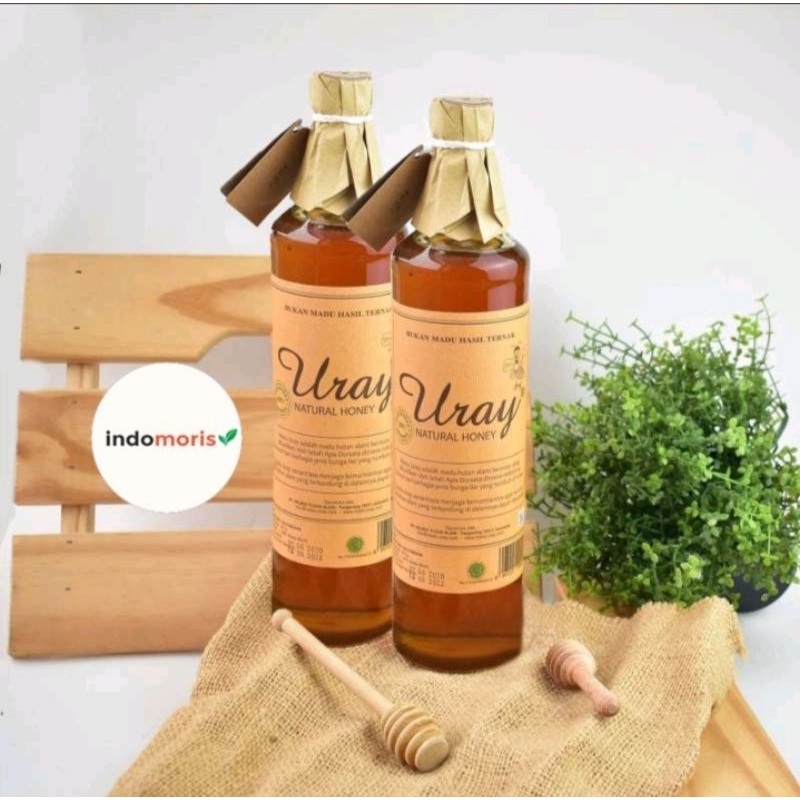

Madu Uray Natural Honey,/Madu Alami 875 gr, 640ml, Madu Asli Hutan liar, Bukan Madu Ternak,