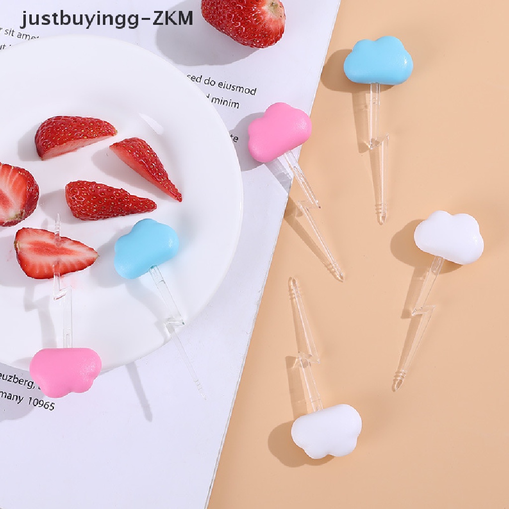 [justbuyingg] Bento Vegetable Crockery Cute Mini Toddler Children Fruit Forks Toothpicks Kids [zkm]