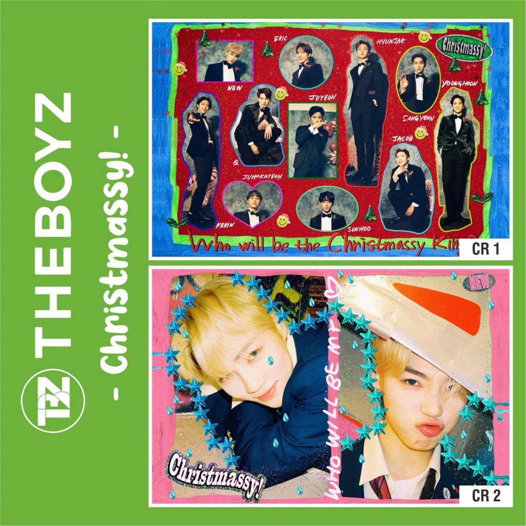 POSTER KPOP THE BOYZ CHRISTMASSY