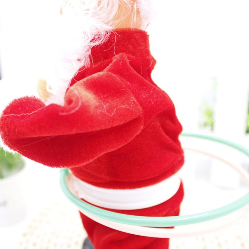 Zzz Mainan Hula Hoop Elektrik Motif Santa Claus Untuk Penghilang Stress
