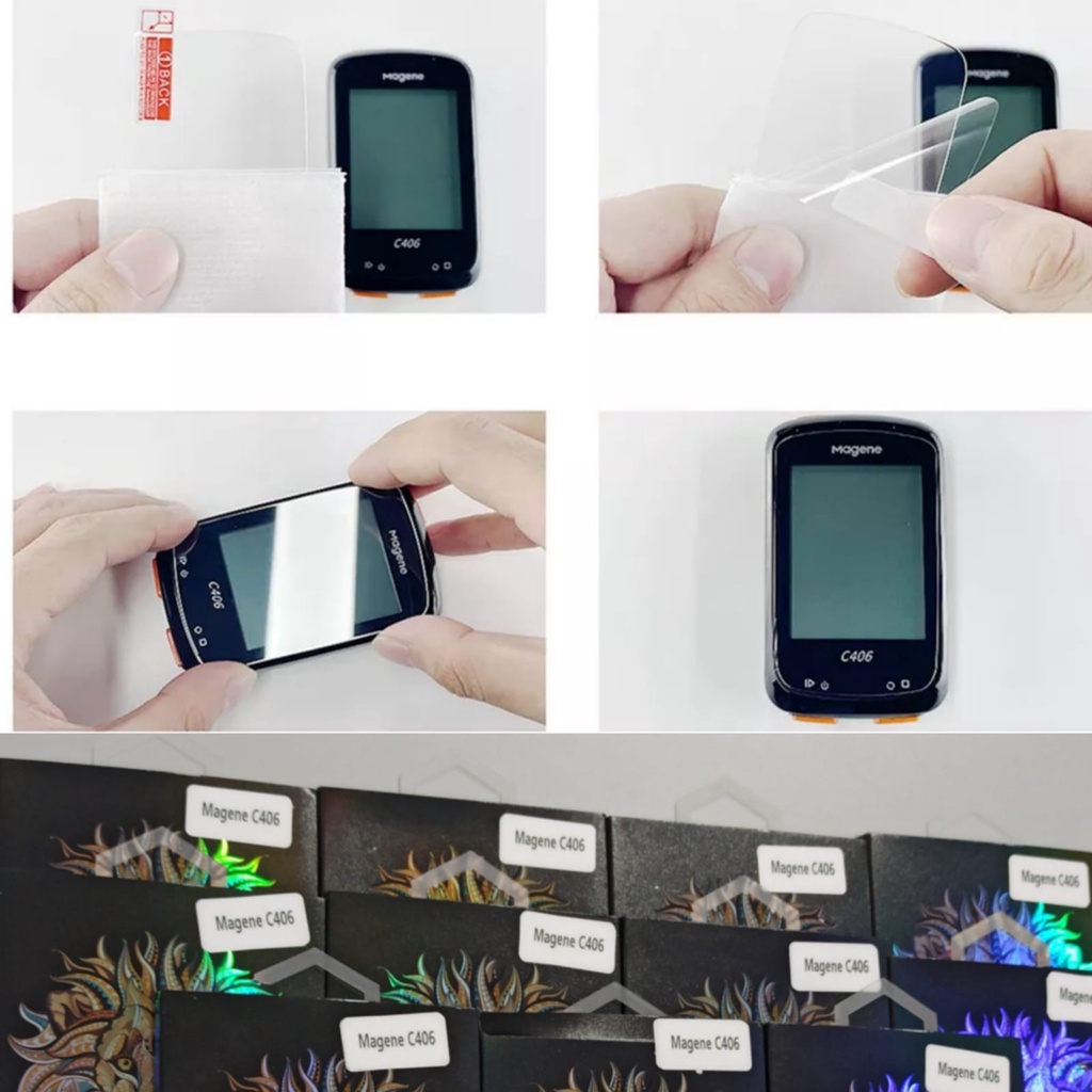 Tempered Glass MAGENE C406 Screen Protector Pelindung Layar
