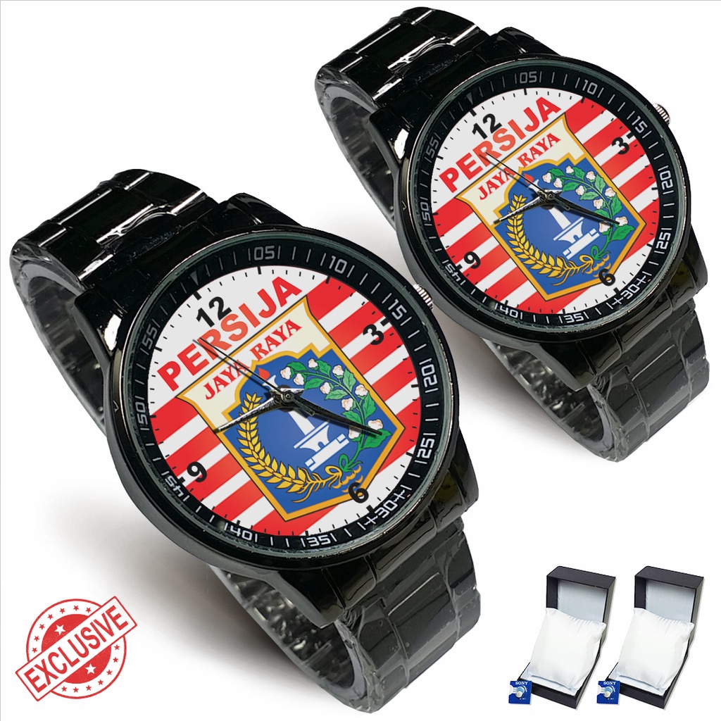 Jam Tangan Rantai Couple JAYA RAYA PERSIJA (Special)