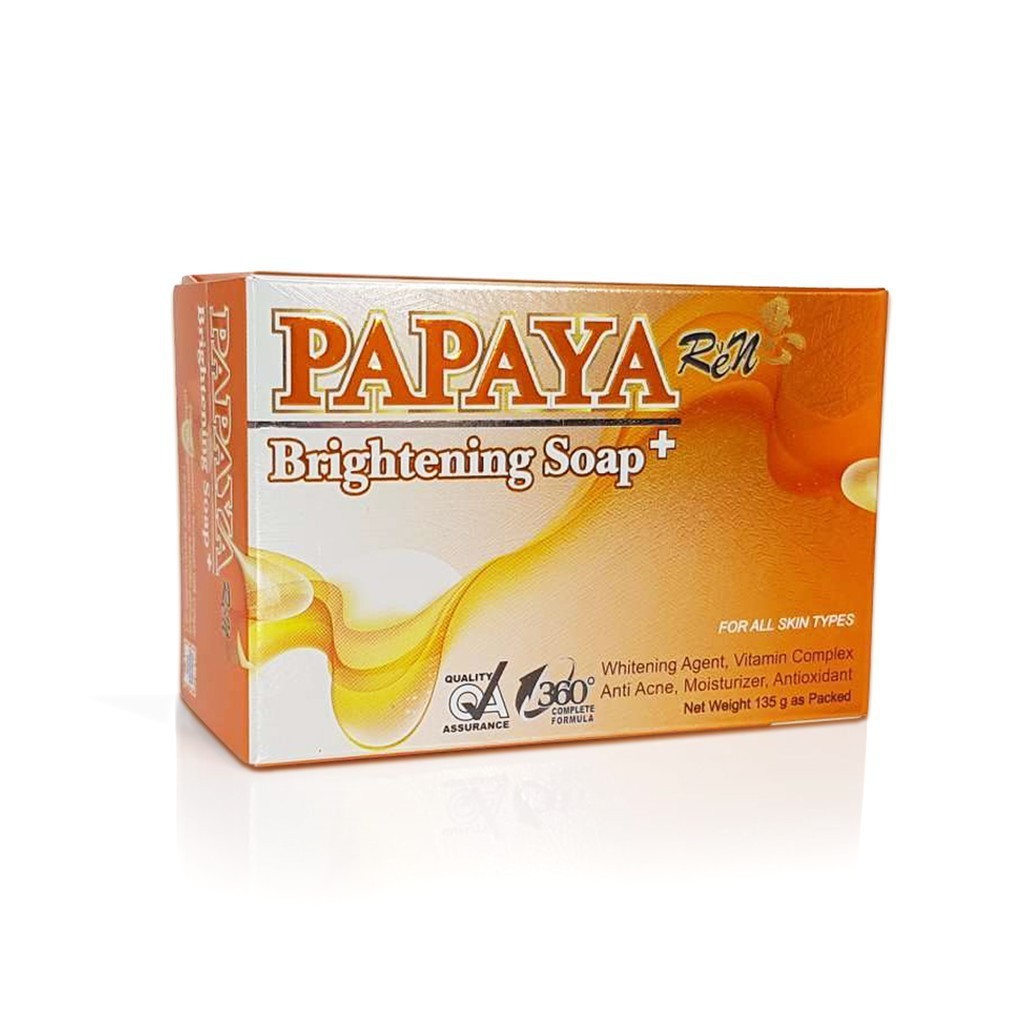 Ren Papaya Brightening Soap 135 Gr