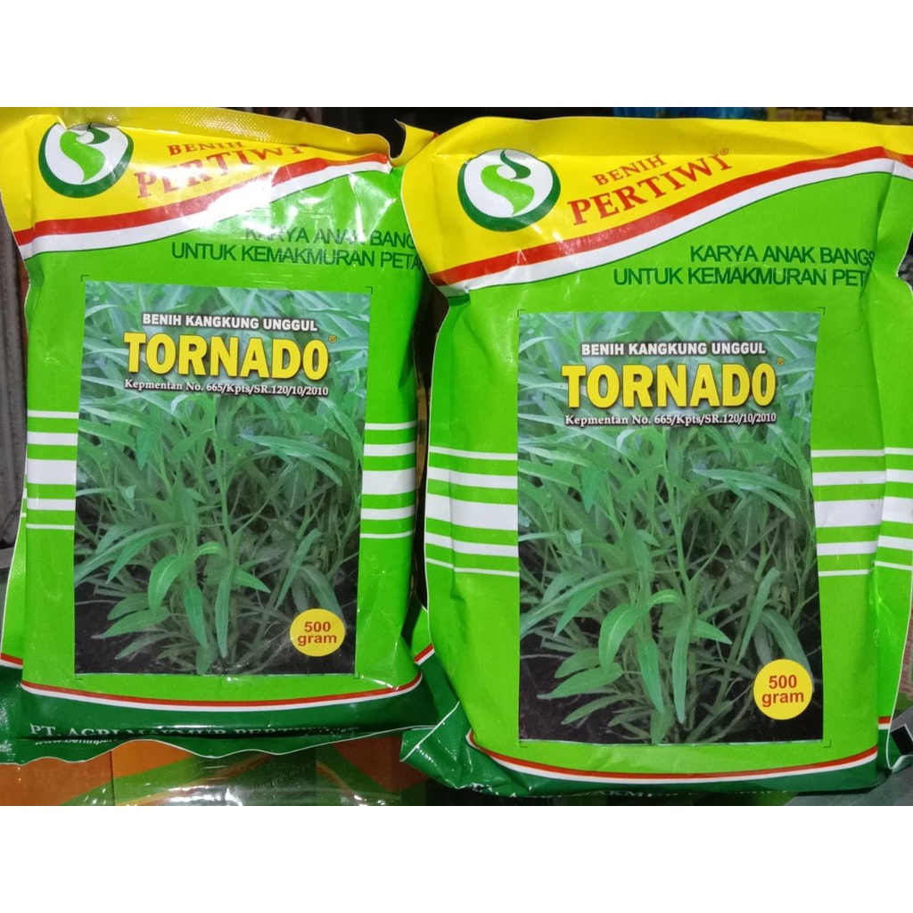 Benih/ Bibit  KANGKUNG TORNADO 500 Daun sempit benih pertiwi 100% Original