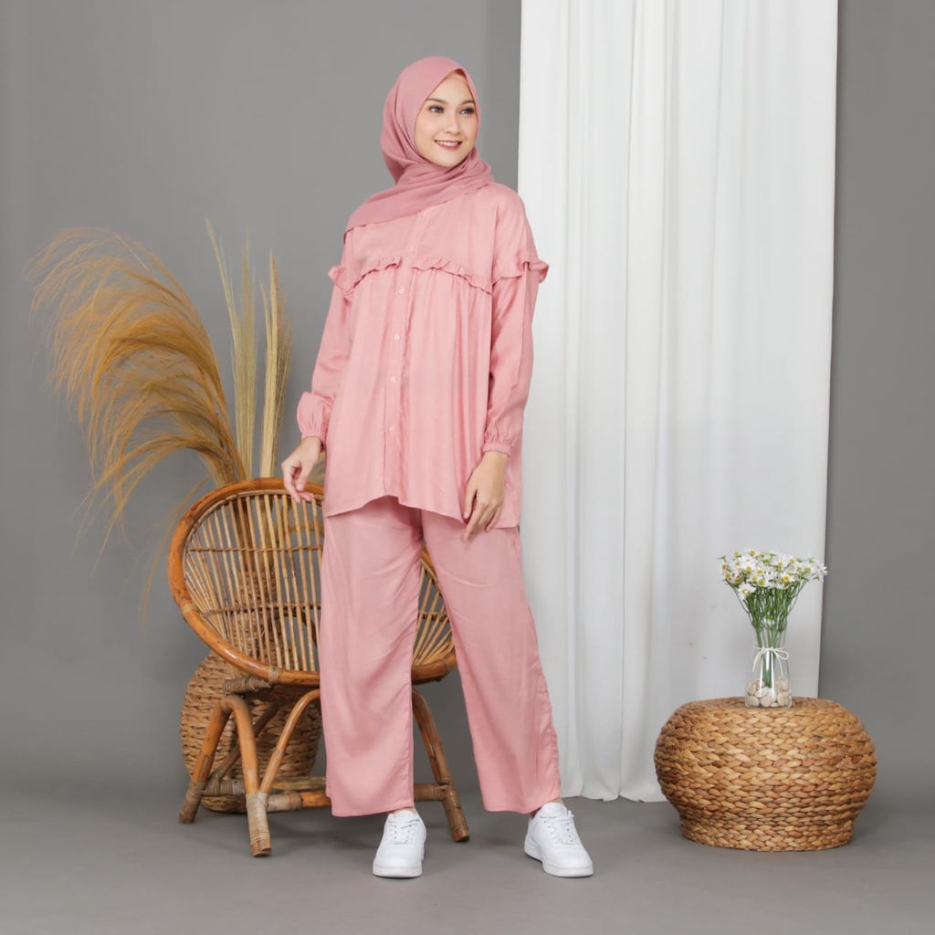 ZAHRA - Setelan Wanita Oversize SALWA SET