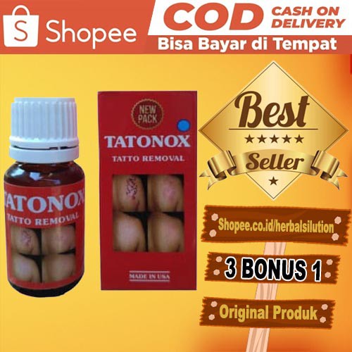 CARA MENGHILANGKAN TATTO - TATONOX ASLI 100% TATONOX Obat Penghilang Tato Asli Permanen