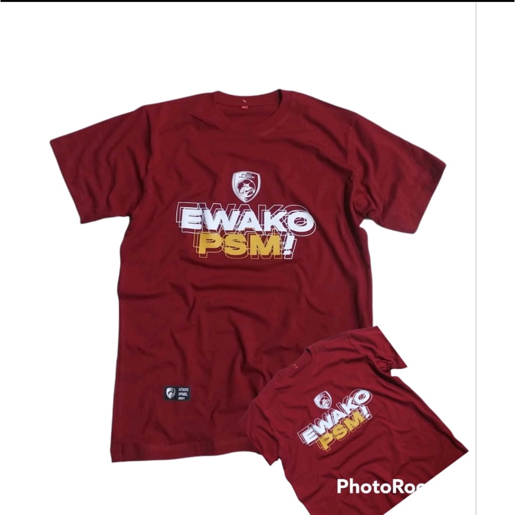 kaos bola kaos psm makassar kaos suporter kaos ewako psm kaos ewako