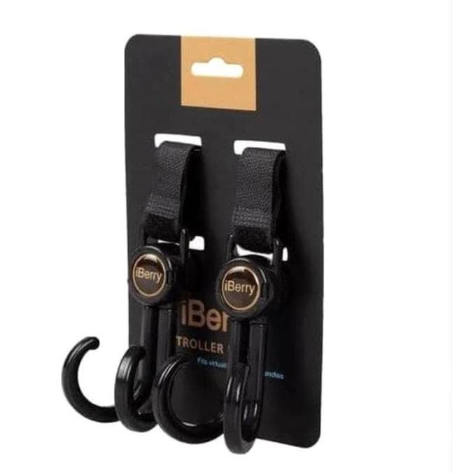 Gantungan Stroller iBerry CV-150408 Double Sided Stroller Hook