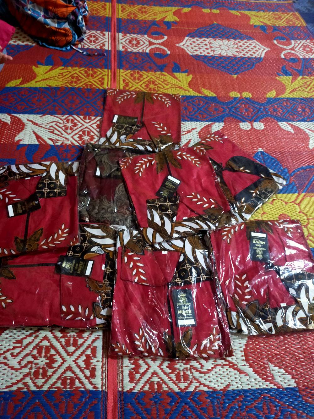 Atasan Batik Tunik Zipper~resleting Depan