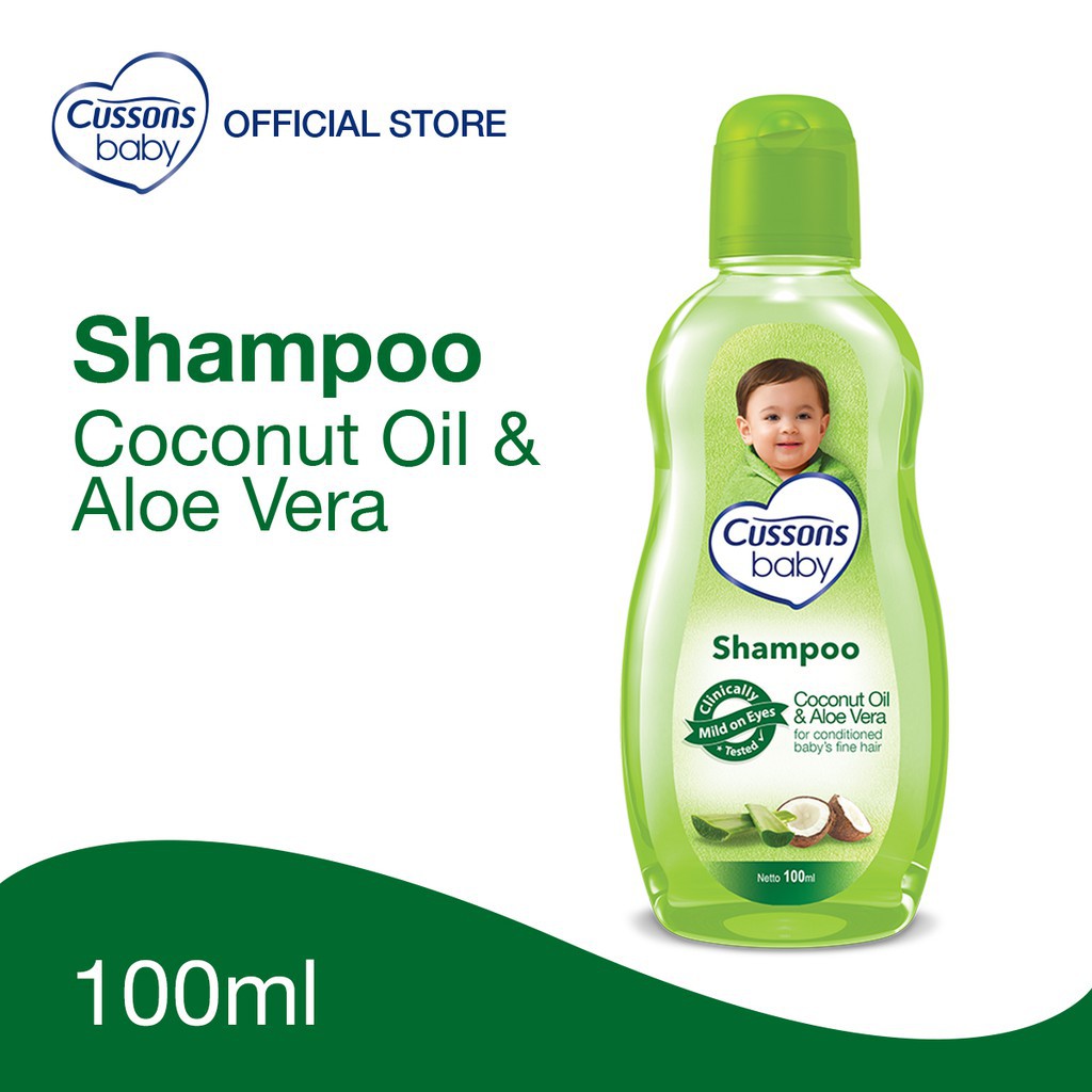 CUSSONS BABY SHAMPOO COCONUT OIL &amp; ALOE VERA (100ML+100ML)