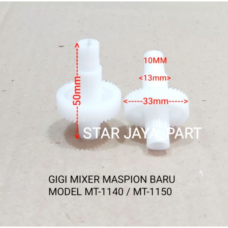 Gear Gigi mixer Maspion Baru