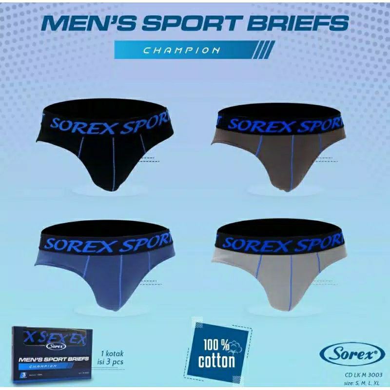 celana dalam pria sorex