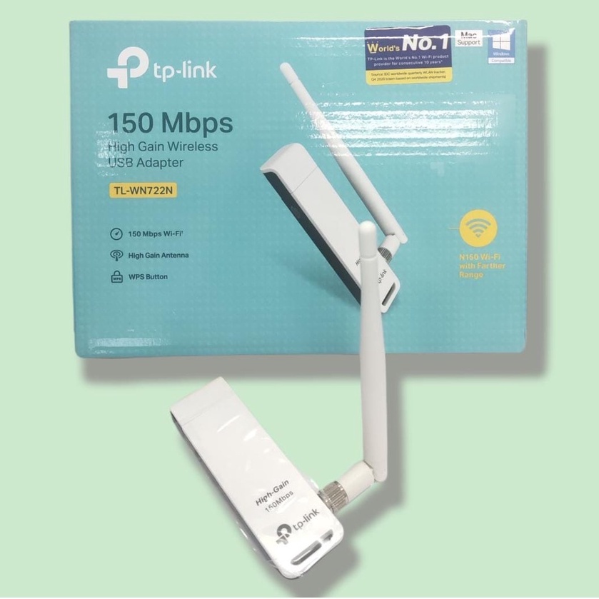 TP-LINK USB WIFI ADAPTER 722N 150MBPS HIGH GAIN