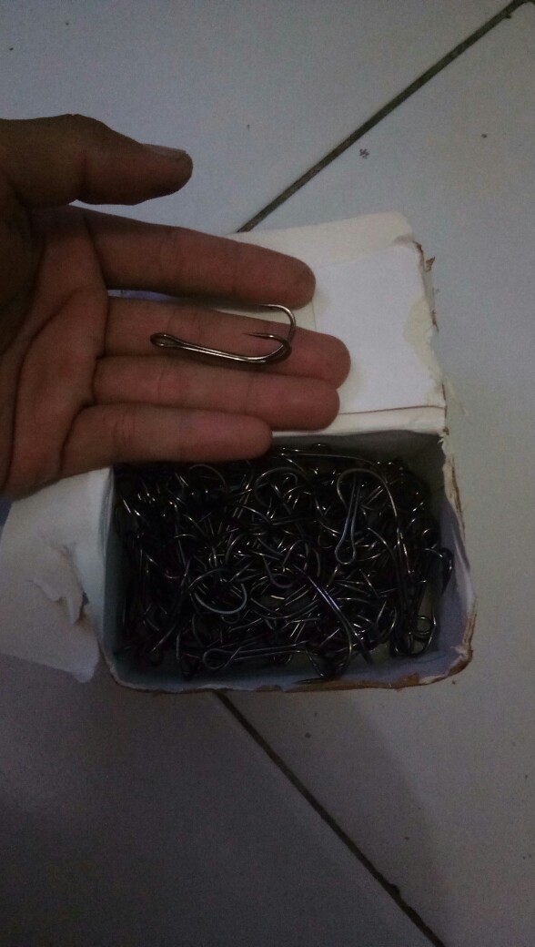 Double Hook 3/0 Black Nikel