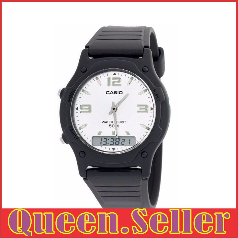 QS788 fashion pria jam tangan pria ORIGINAl Casio General AW‐49HE‐7AVDF/AW49HE7AVDF/AW‐49HE Original