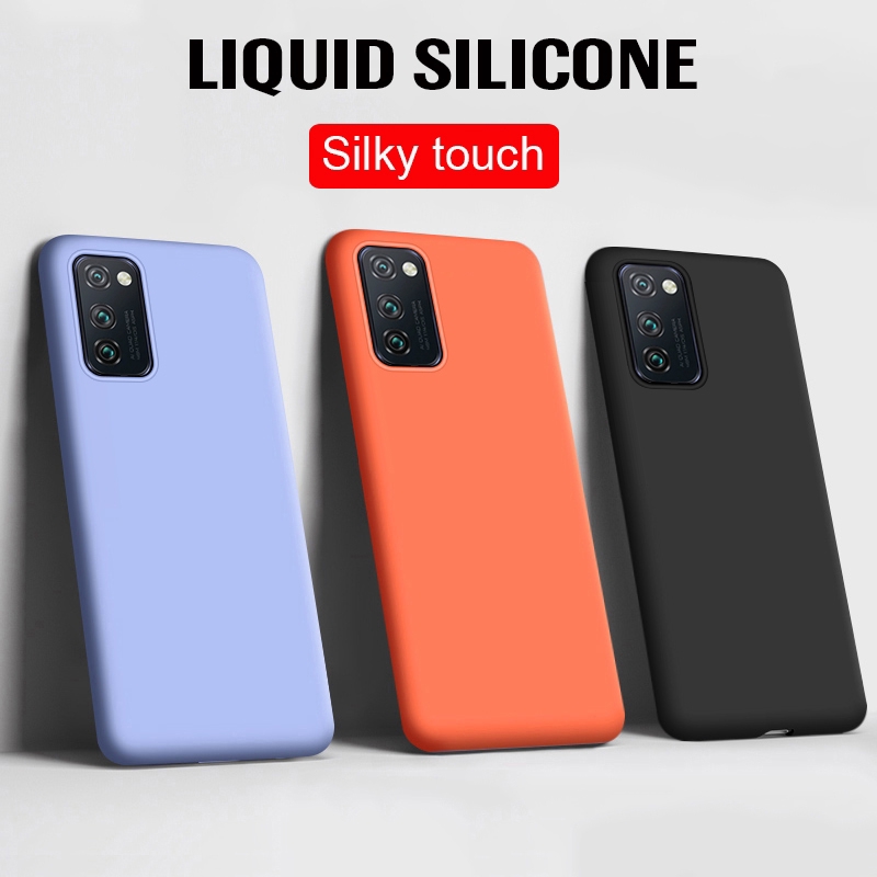 Real Liquid Silicone Case Samsung Galaxy A51 A71 Note 10 Lite 10+ Soft