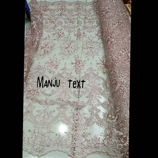 PROMO !! Kain Tile Elisab Mutiara /bahan tille Elisab /cocok untuk dress gaun seragaman dll TERBARU