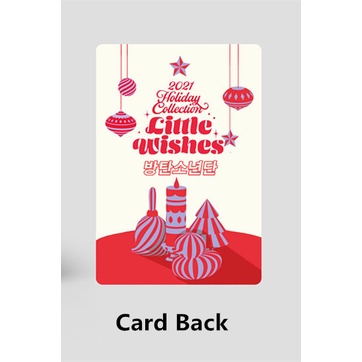 55pcs/box BTS Photocards 2022 LITTLE WISHES Album LOMO Card Postcard ((In STOCK) Kpop fan)