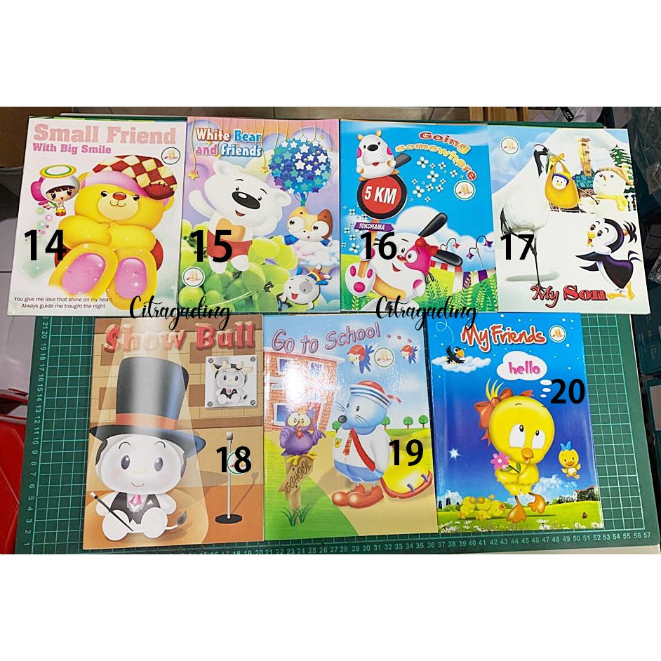 

BUKU TULIS SD/MI MOTIF 38 LEMBAR AA KARAKTER MOTIF ANAK SEKOLAH MURAH GROSIR FANCY NOTEBOOK MURAH