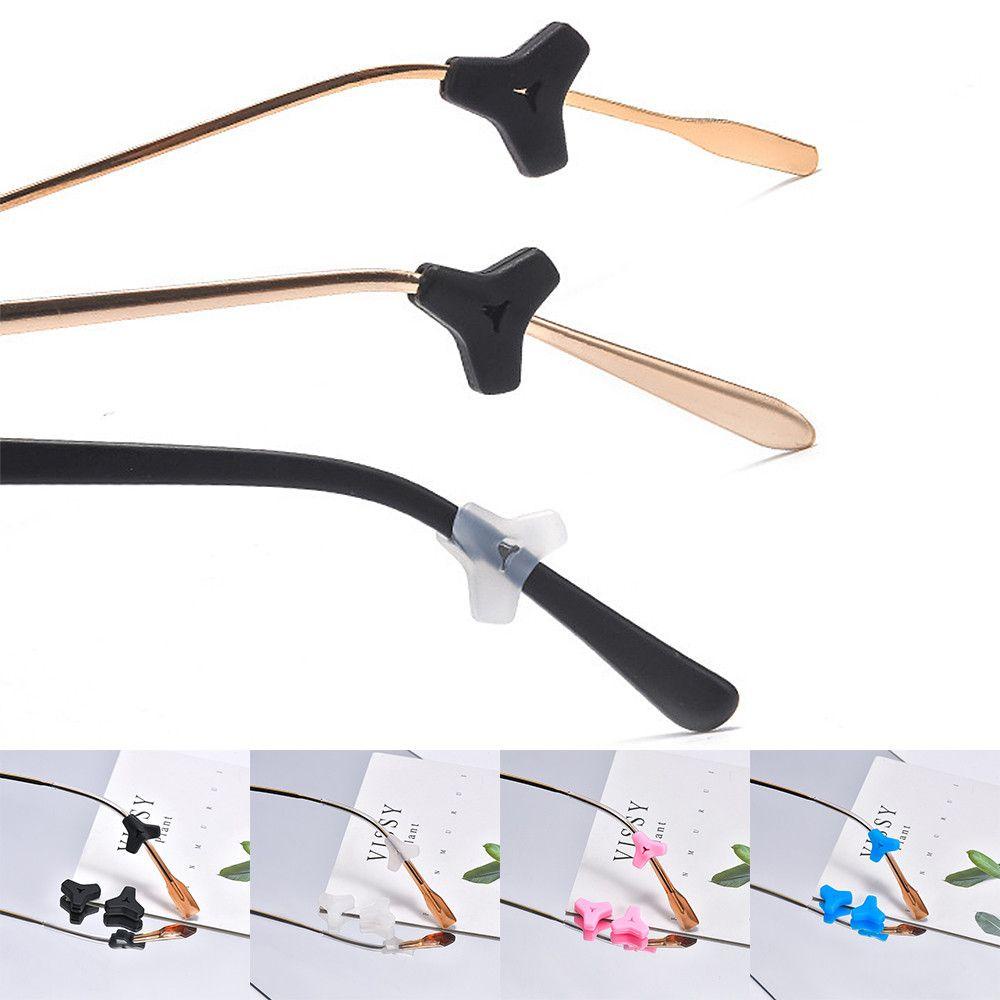 R-flower Ear Hook Silikon Elastis Aksesoris Tontonan Kacamata Kaki Lengan