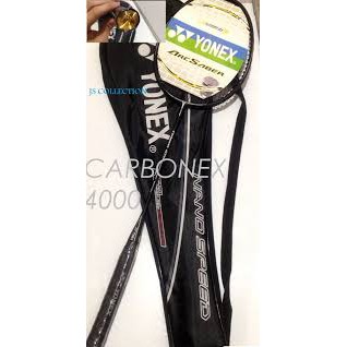 Raket BuluTangkis CARBONEX 4000 HIGH CARBON Yonex Badminton Embos Emas