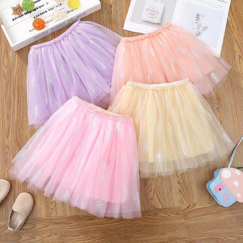 ROK TUTU ANAK IMPORT USIA 1-6TH | RK002 | ROK TILE TUMPUK IMPORT LEMBUT | ROK BALET PREMIUM