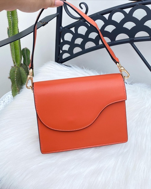 Angular Flap Shoulder Bag