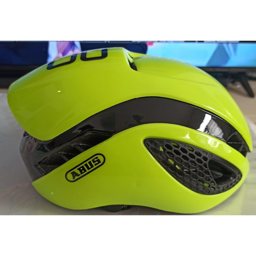 ABUSS replica Aero Helmet GameChangerr NEON YELLOW helm road bike - SIZE M