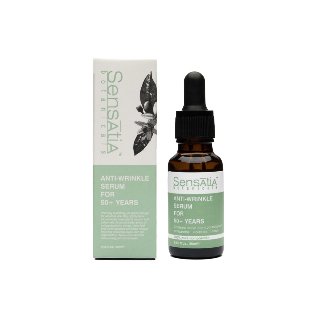 Sensatia Botanicals Anti-Wrinkle Serum for 50+ - 20mL / 0.68 fl.oz.