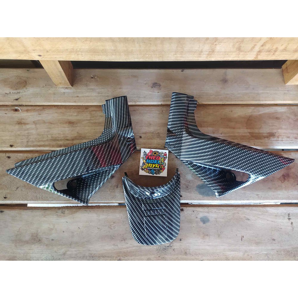 Paket Scoop Scop Air Mata Kucing Rx King Kepet Rx King Flap Karbon Hitam