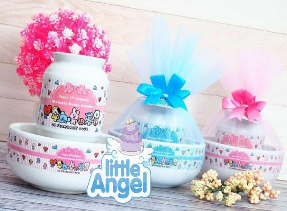 Hamper / Souvenir Bowl & Mug (tulle)