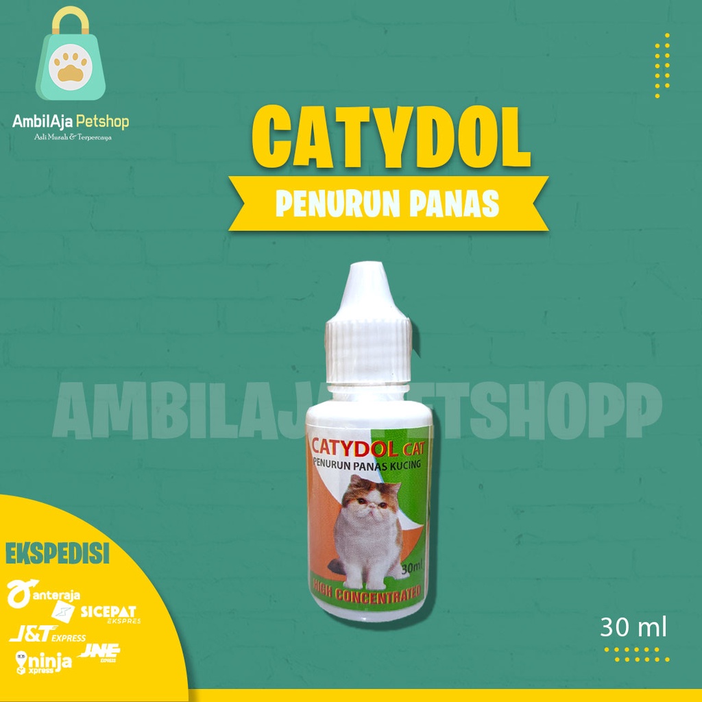 Obat penurun panas untuk Kucing Anjing-CATYDOL DOGYDOL 30ml