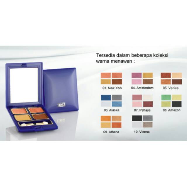 EYESHADOW INEZ COSMETICS