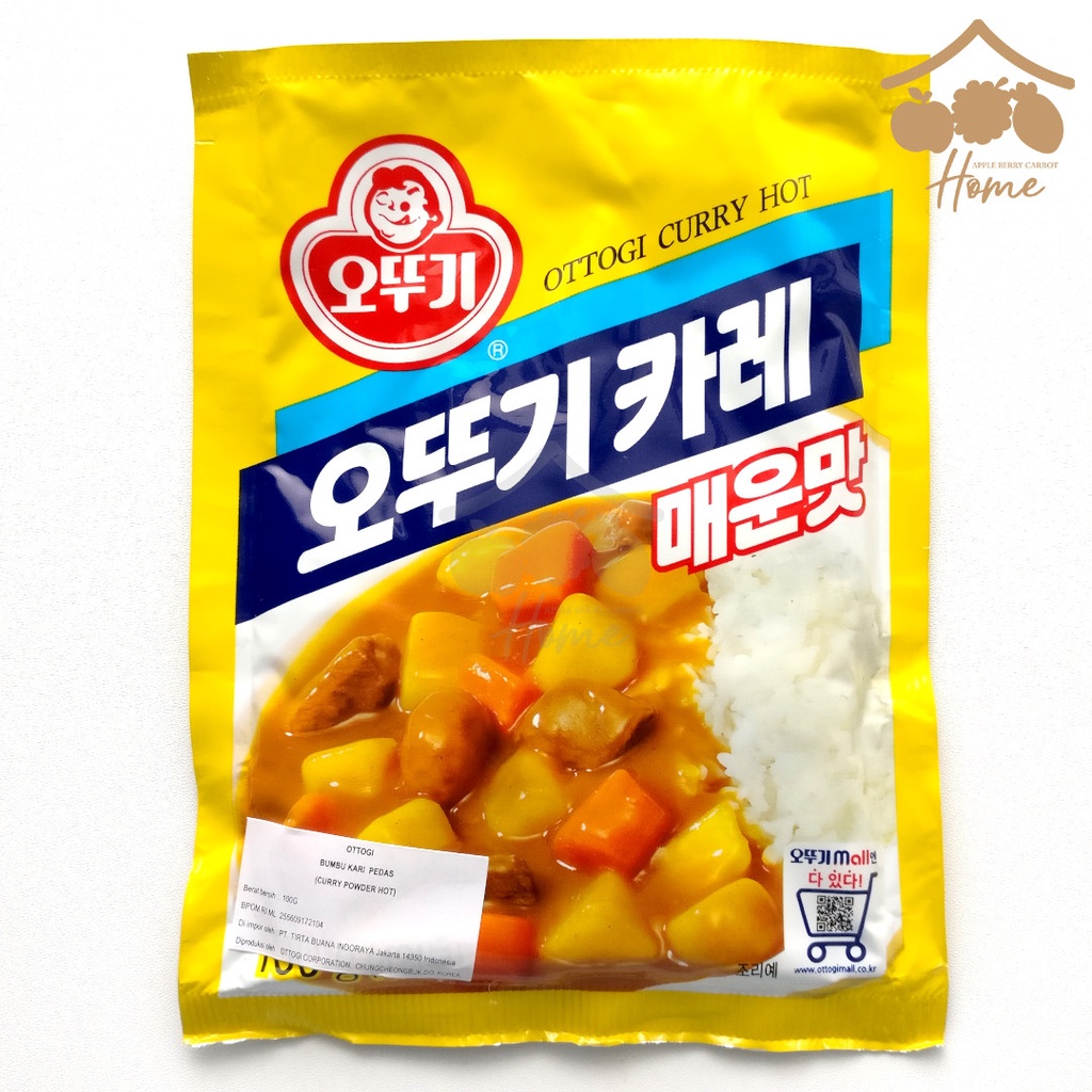 

Ottogi Curry Powder Hot 100g Bumbu kari korea otogi 100 gr pedas