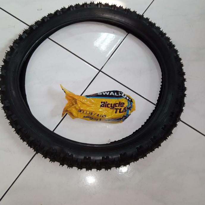 Ban Luar Dalam Sepeda 18 X 2.125 / 2125 Bmx Sepeda Anak
