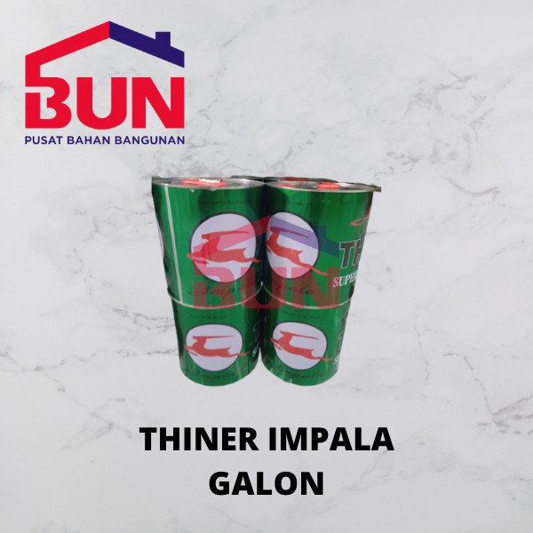 Jual Tiner Thiner Thinner Impala Hijau 5 Liter Pengencer Cat Shopee Indonesia 4901