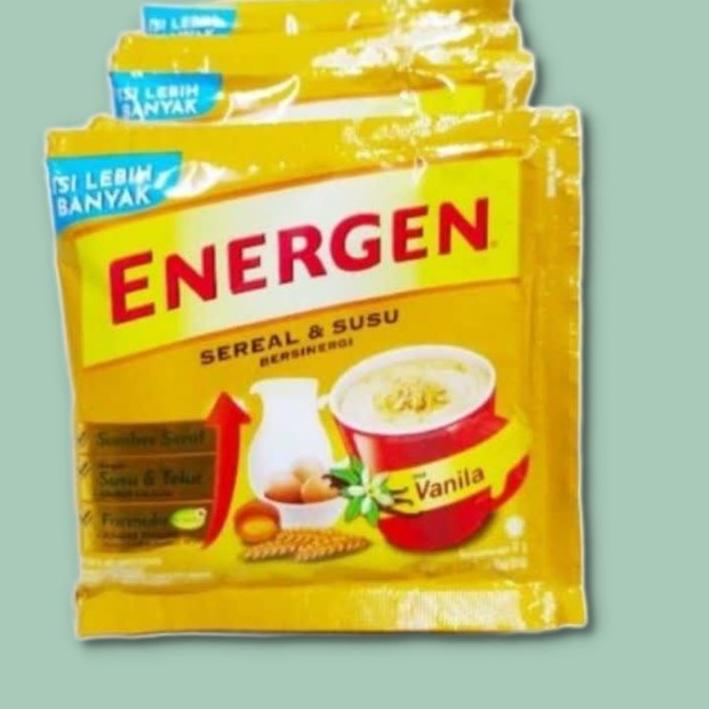 

COD !! 7.7 Energen VANILLA Cereal 10 pcs [KODE 968]