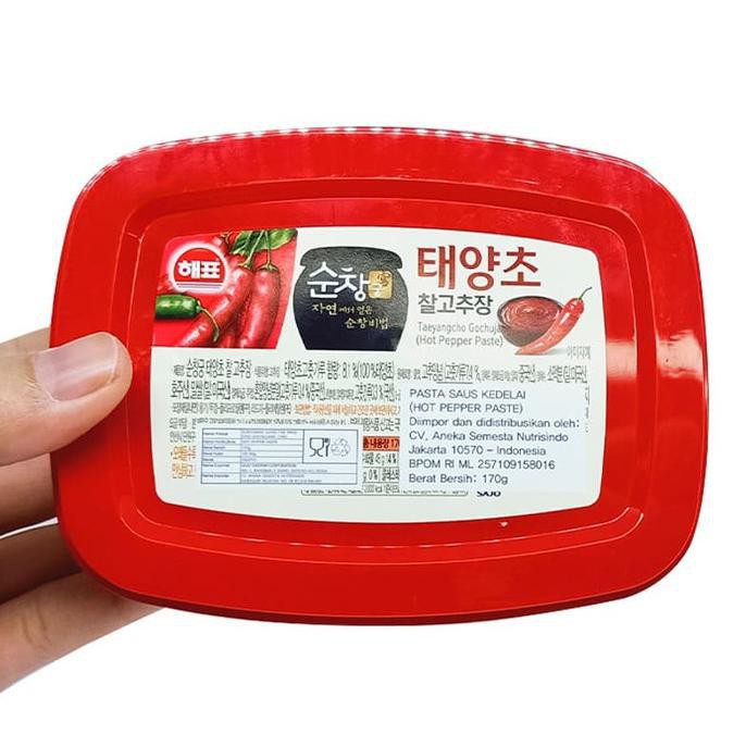 SAJO Gochujang Hot Pepper Paste 170gr / Bumbu Gojujang Korea Gocujang Sauce Cabe Gojuchang