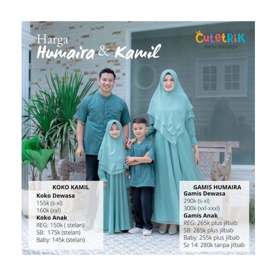 CUTETRIK GAMIS ANAK HUMAIRA GM-27 (ANAK)