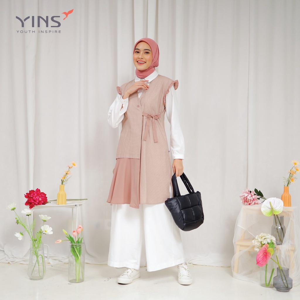 Inspire Outer IO 06 Bahan Kenzi mix Twill Softskin Outer Trendi kekinian Modern by Inspire bisa COD