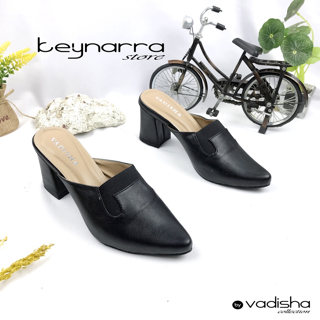 VADISHA DIANI Sendal Wanita, Sendal Heels/ Sendal Hak Tahu 7cm  RR-01 By.Keynarra Store
