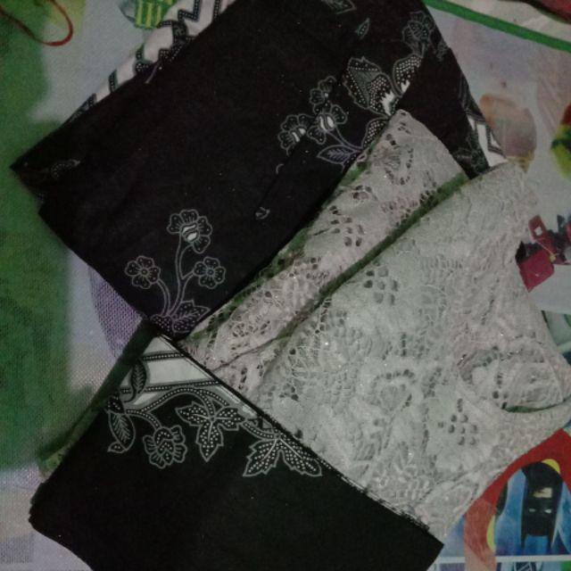 Tasyananu_batik Couple Ayushita Selendang / Pager Bunga Cowok Pendek