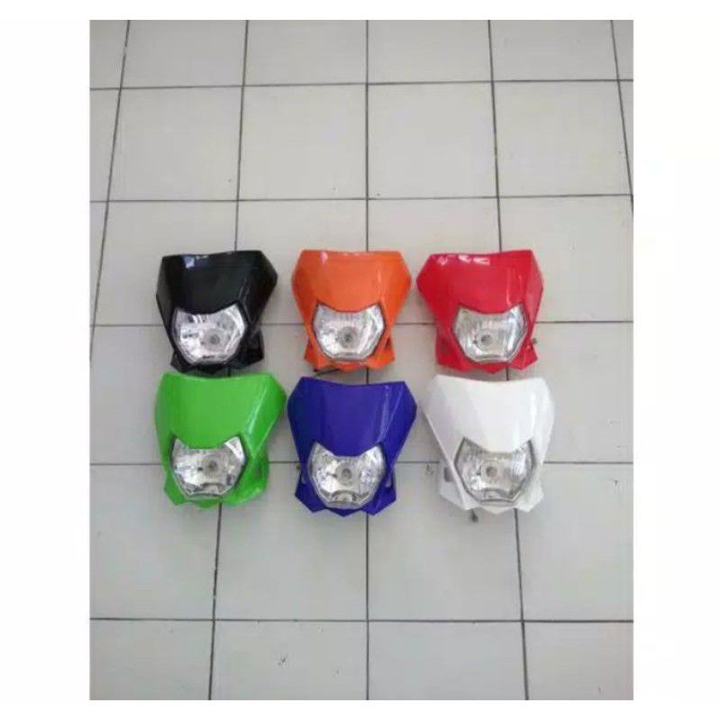 headlamp batok depan KLX BF lampu depan KLX 150 bf dtracker