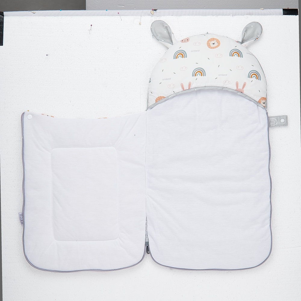 Omiland Sleeping Bag Kantong Tidur Bayi Lembut &amp; Hangat Rainbow Series - OB 26171-2