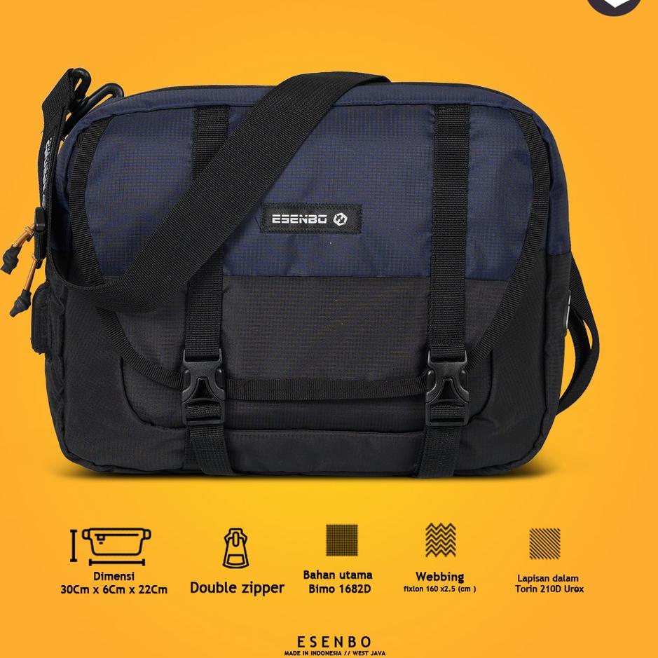 Best ESENBO Glarus - Tas Selempang Pria Tas Slingbag  ,,