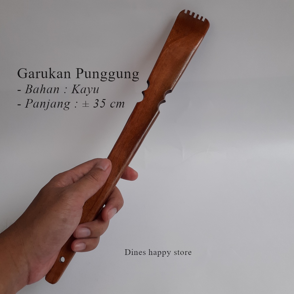 Alat Garukan Punggung Bahan Kayu Penggaruk Badan Menggaruk Kukur Gatal Tangan Bantu Garuk Back Scratcher