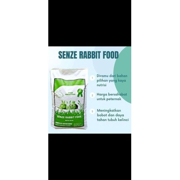 pelet pakan kelinci SENZE RABBIT FOOD 20kg sak karungan