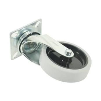 Krisbow Roda Caster Thermoplastic Swivel lightn33